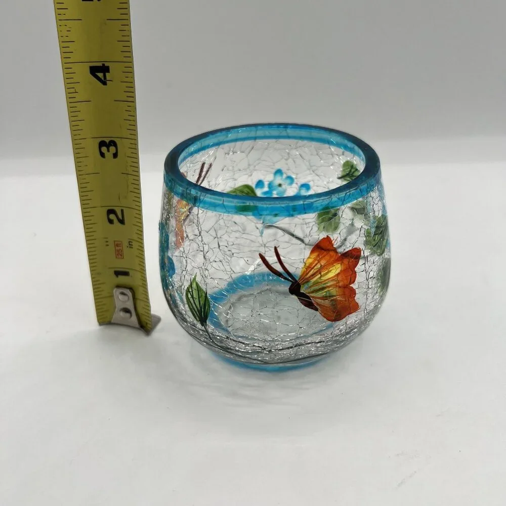 Yankee Candle Crackle Glass Votive Holder 3